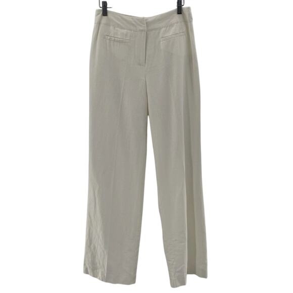 Chadwick’s Linen Wide Leg Pants Contoured High Waist Lined Pants Trousers Size 4 - Picture 2 of 12